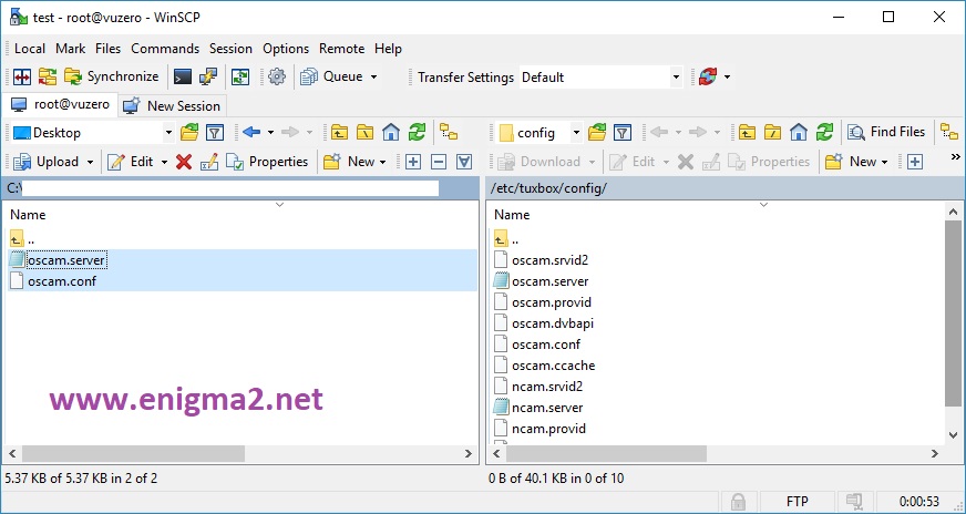 How to install OSCAM on VTI 15.0 11 VTI OSCAM SUB