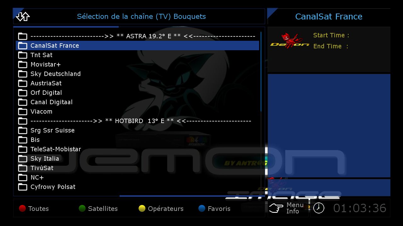 Canalsat Cccam Enigma2