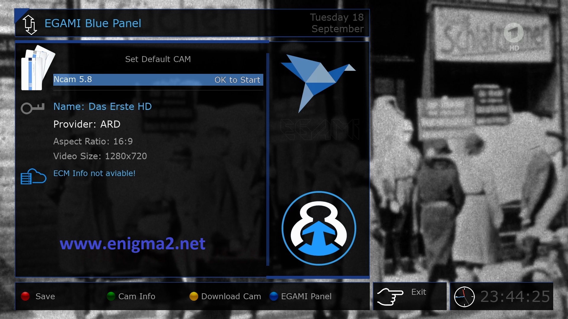 Egami - Zgemma satellite Media %