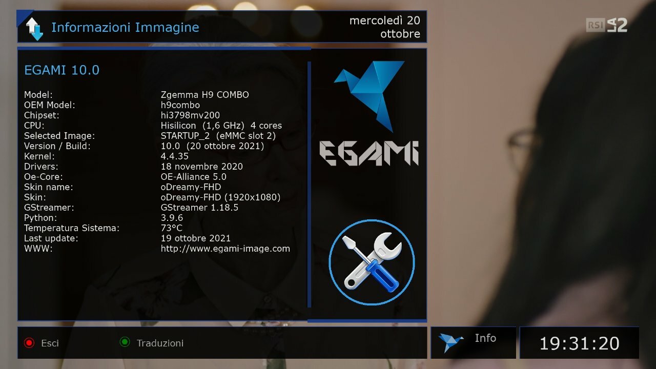 IMAGE] EGAMI 10.0 for VU+ DUO 4K – ENIGMA2