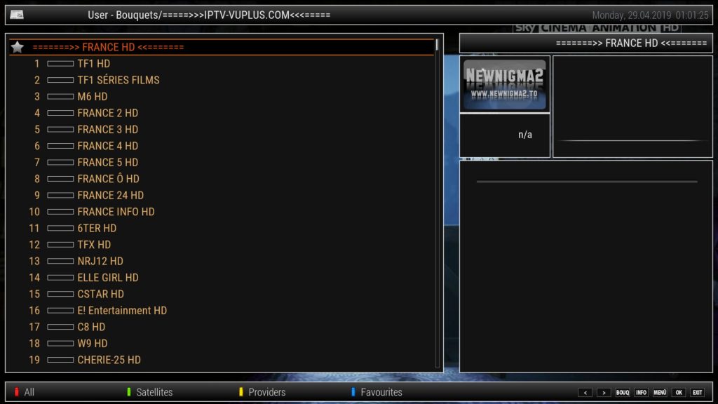 [TUTORIAL] How to install IPTV on Newnigma2 (dreambox) – ENIGMA2