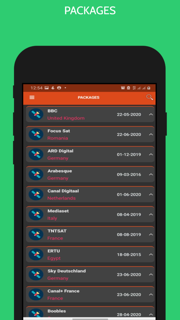 [ANDROID] Best frequency satellite android APP ENIGMA2