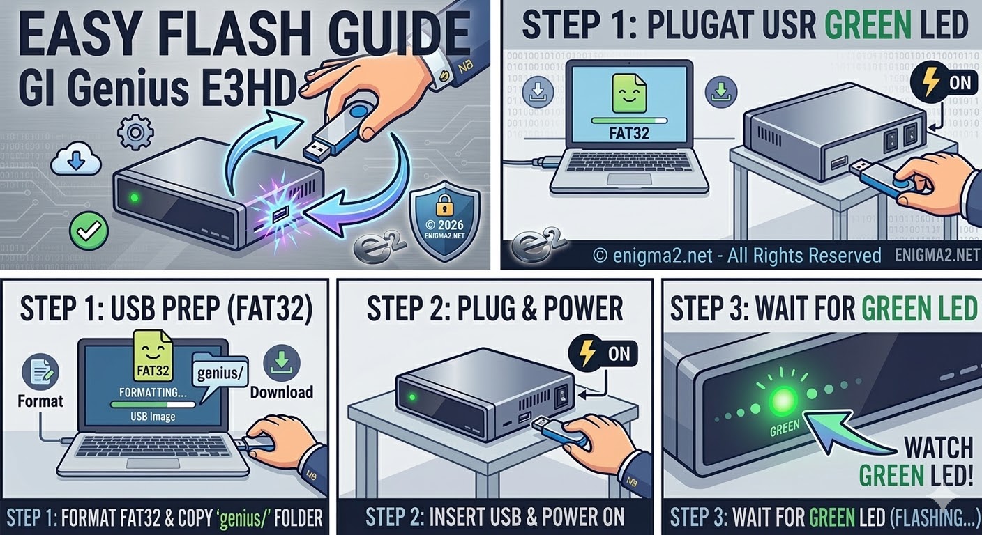 [HOW TO FLASH] how to flash GI Genius E3HD