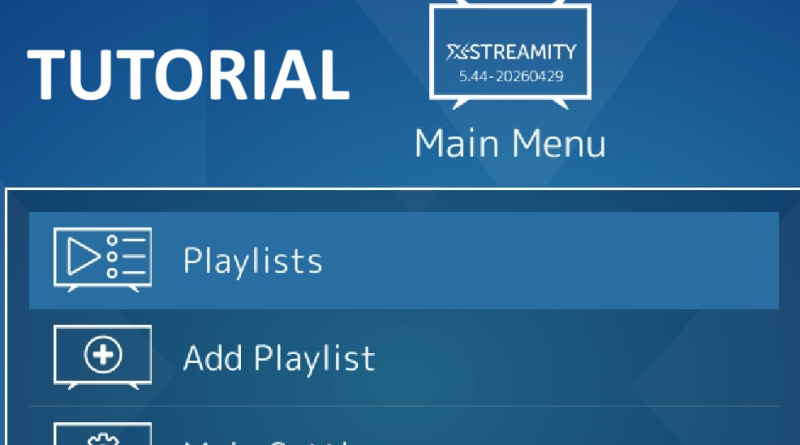 [TUTORIAL] How to install and setup XSTREAMITY on OpenATV 7.6