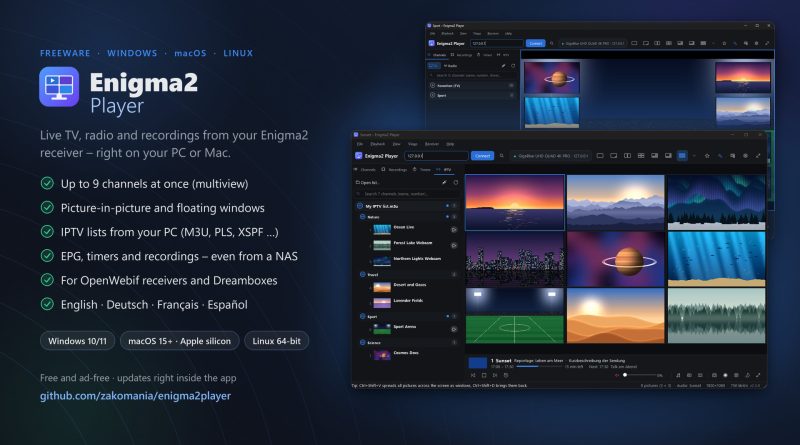 [SOFTWARE] Enigma2 Player for Windows