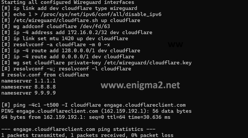 [TUTO] How to install Cloudflare WARP on OpenATV 8.0